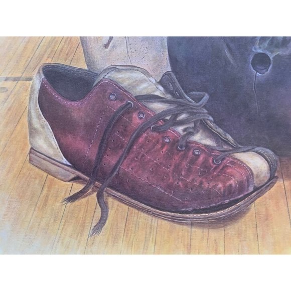 Brett Johnson Limited Edition Signed Print “Spares And Strikes Forever” 1979 - Picture 3 of 11